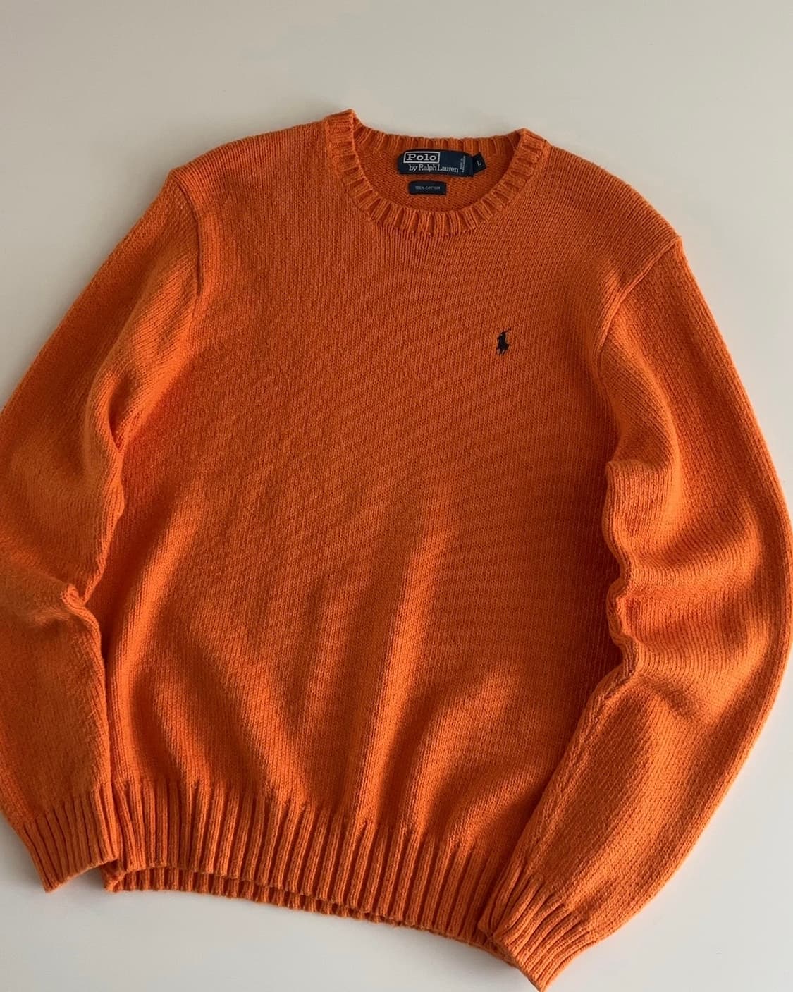 폴로 랄프로렌 라운드넥 니트 L 상품이미지3