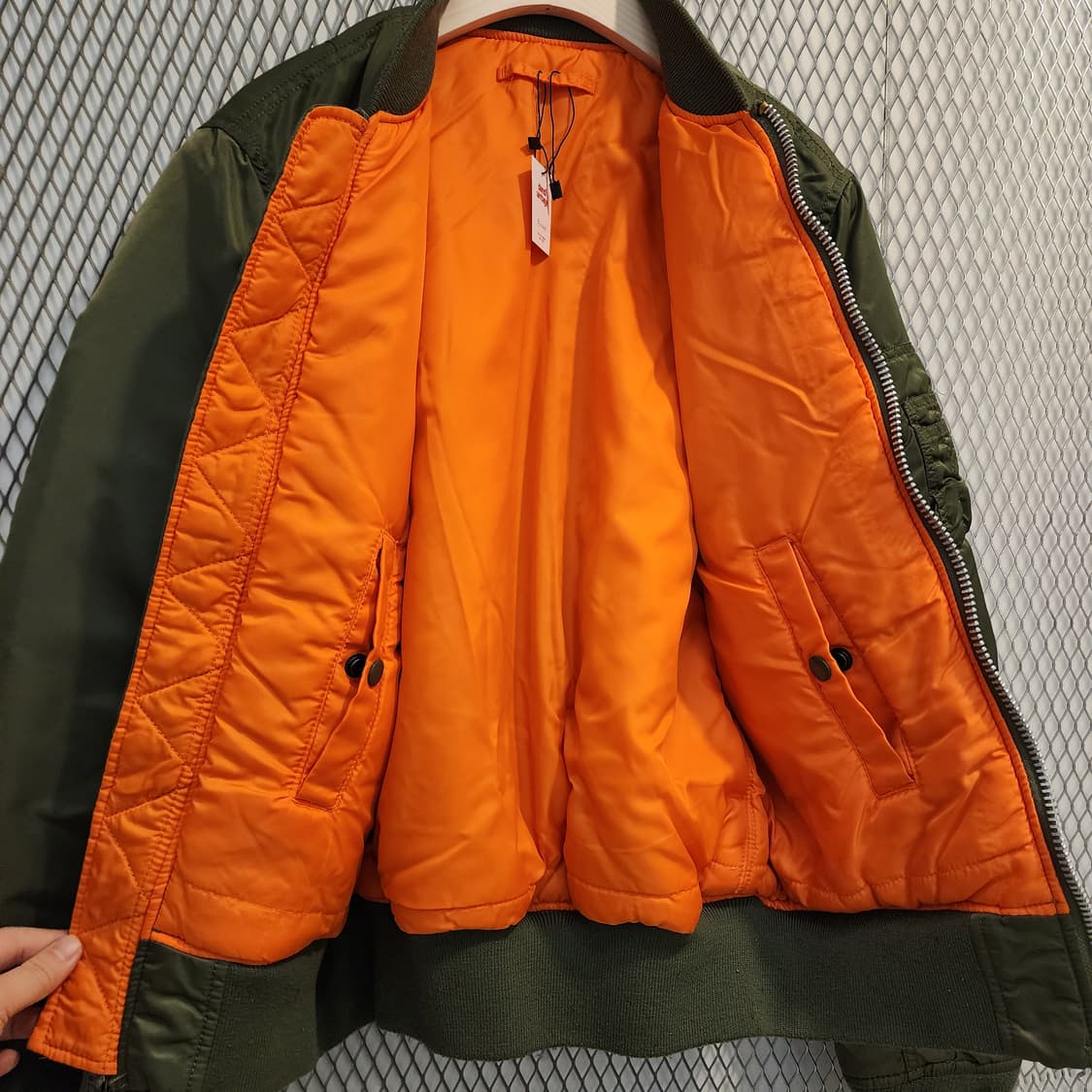 알파 ma-1 양면 점퍼  상품이미지7