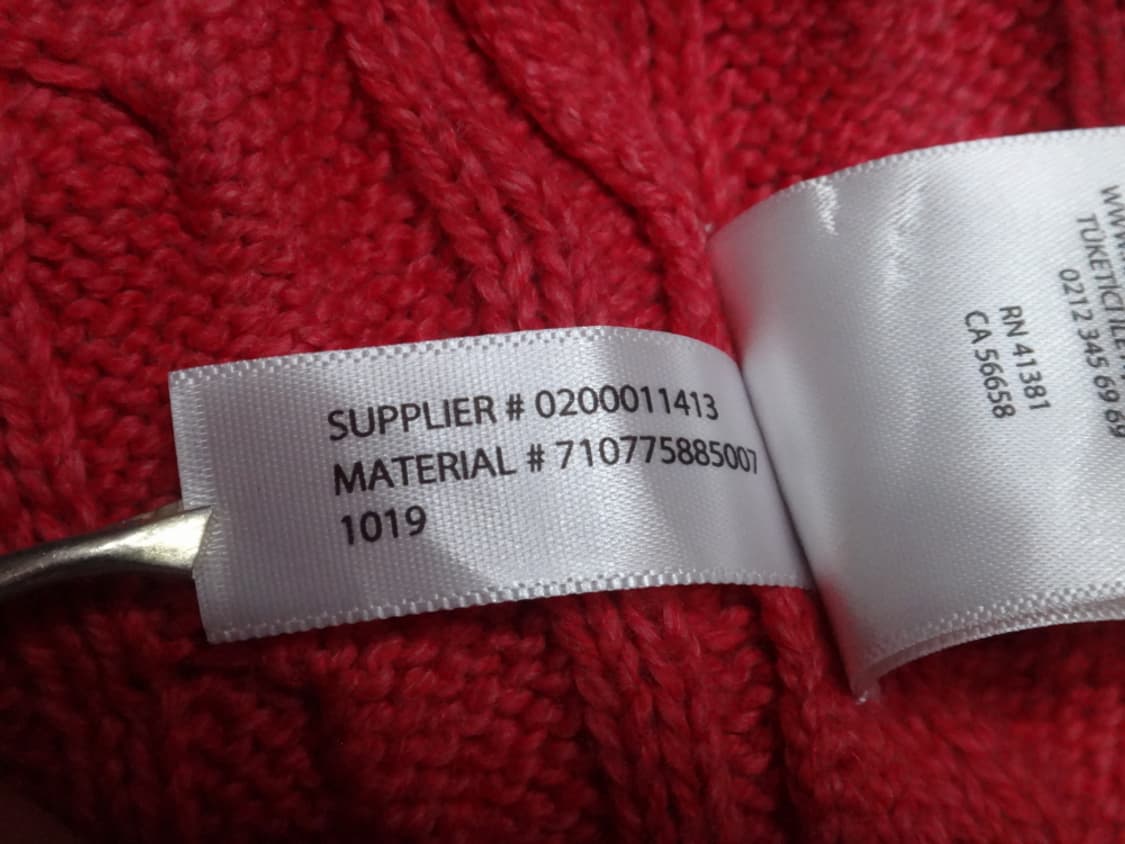 (S사이즈) 폴로랄프로렌 공용 라운드 꽈배기 면 니트 상품이미지10