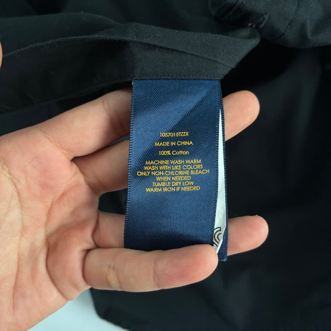 Polo  폴로 랄프로렌 신형 자수 블랙 셔츠 상품이미지4