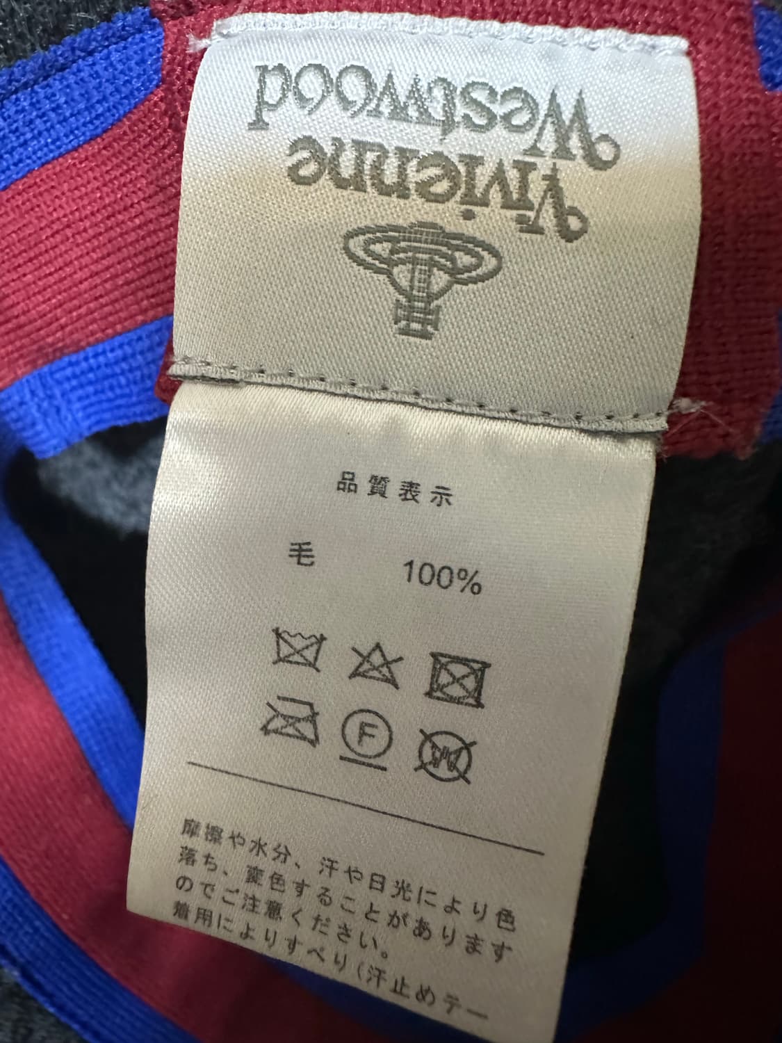 비비안웨스트우드 울 혼방 버킷햇 상품이미지2