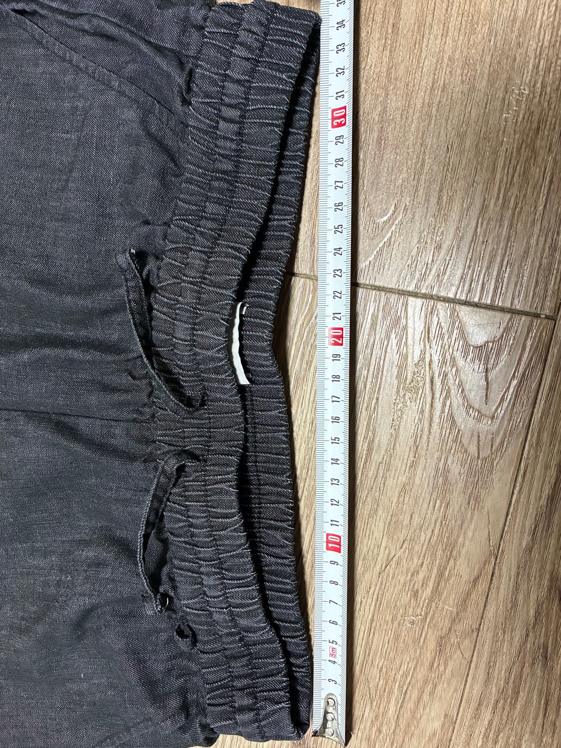 COCL 흑청 와이드 데님 팬츠 L 상품이미지7