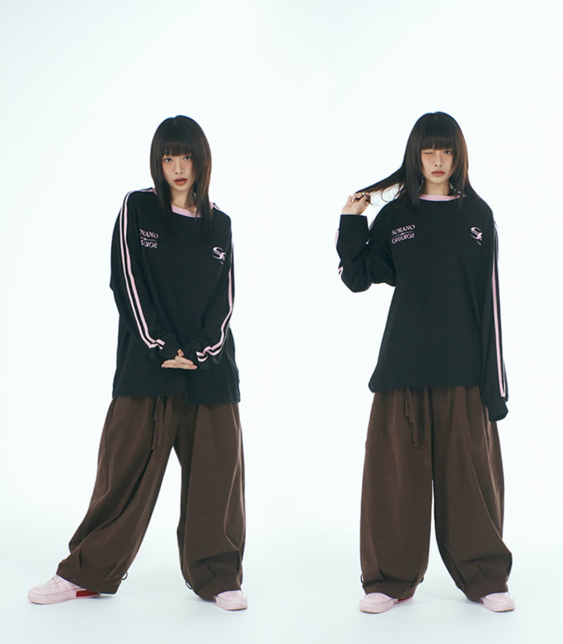 소라노 긴소매 티셔츠 팝니다 상품이미지2