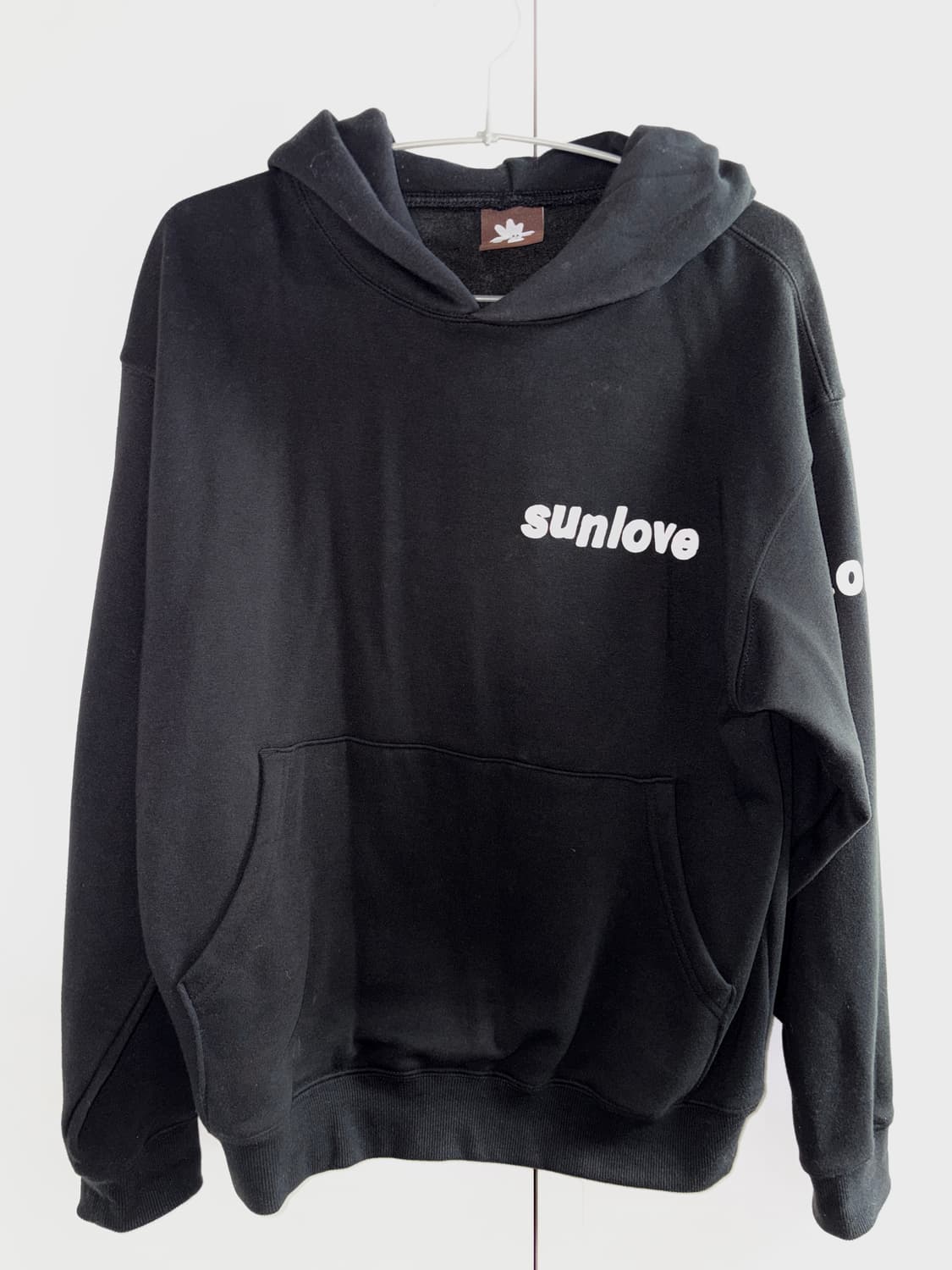 sunlove 썬러브 블랙 후드 s 상품이미지1