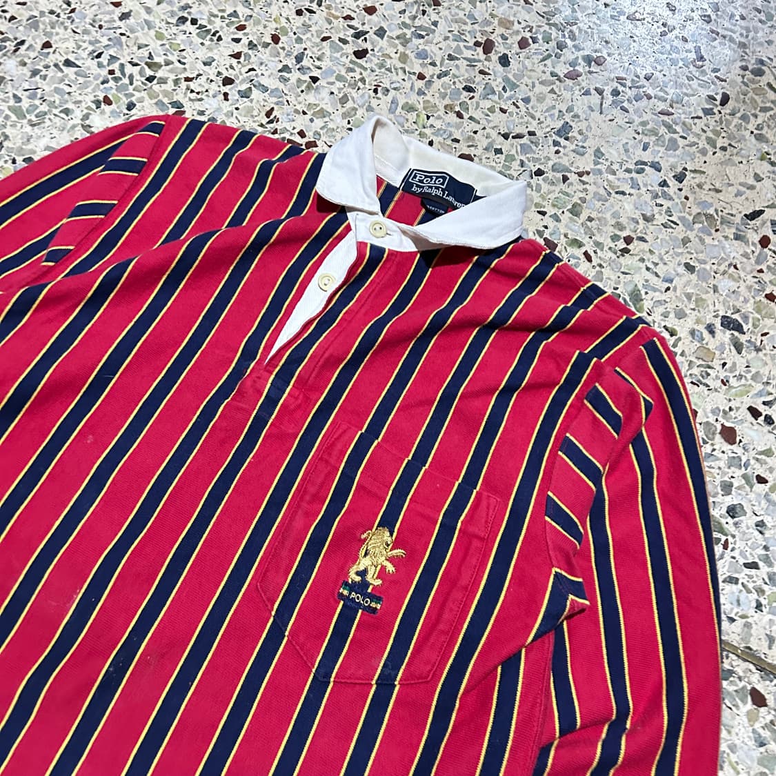 폴로(POLO RalphLauren)스트라이프 럭비티 상품이미지2