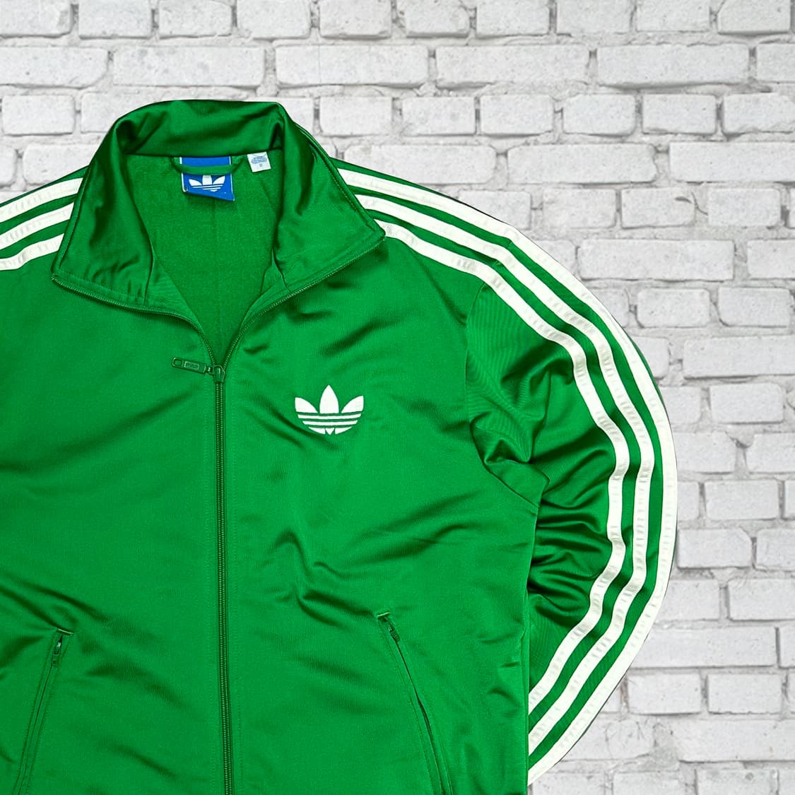 아디다스 레어템 파이어버드 그린 빈티지 져지 S 상품이미지1