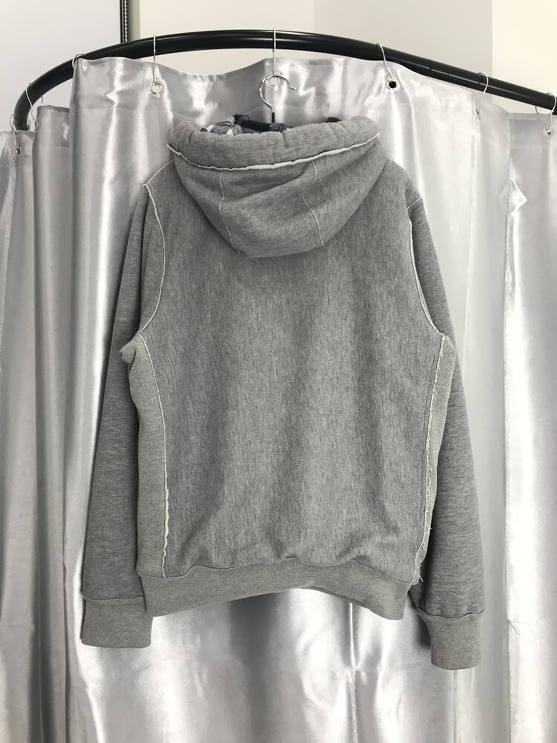 Abercrombie & Fitch Gray Hooded Zip-Up 상품이미지5