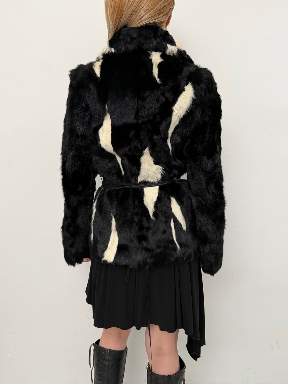 고트 스킨 벨트 퍼  상품이미지4