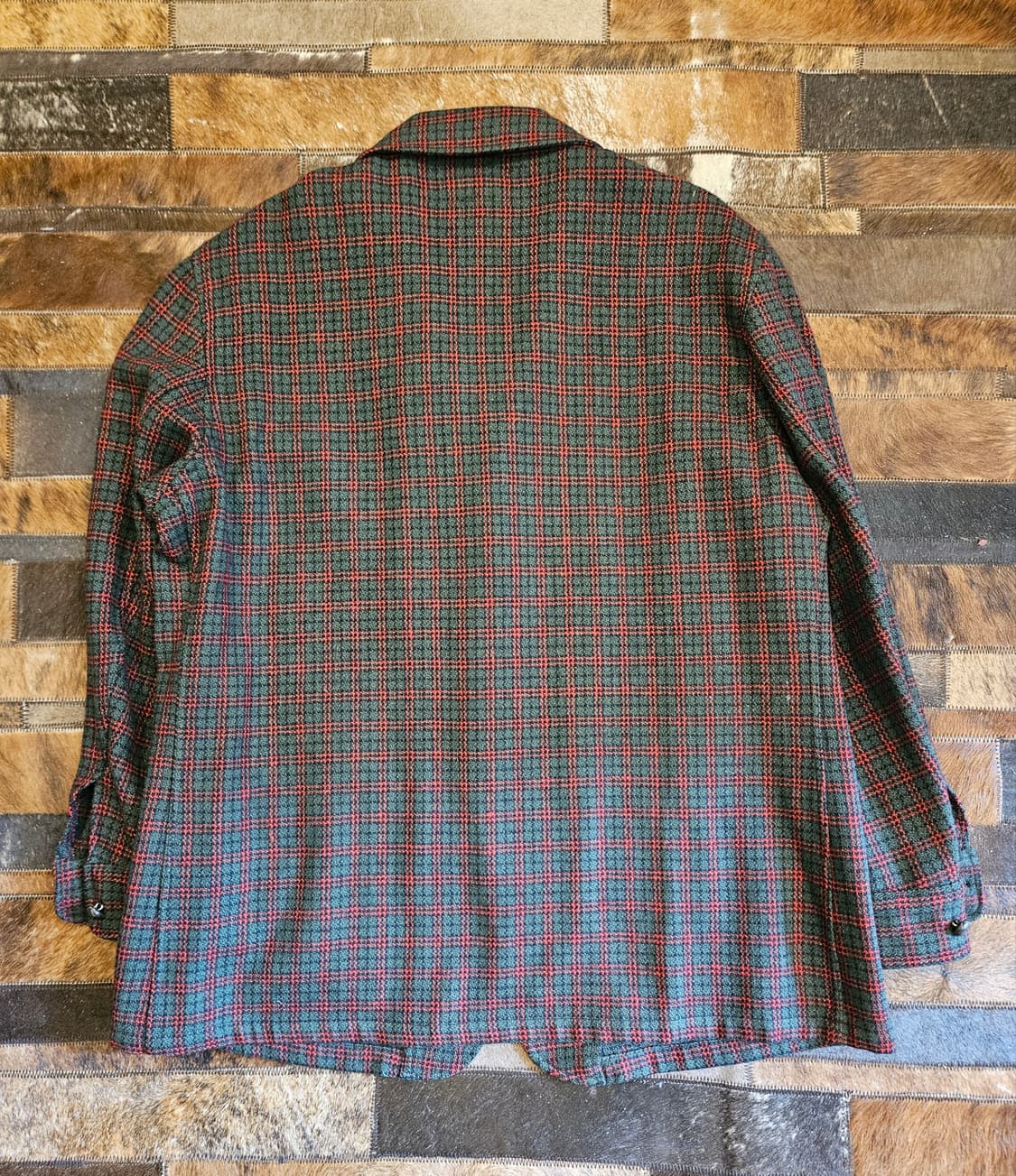 더블알엘 울 체크 자켓  상품이미지2