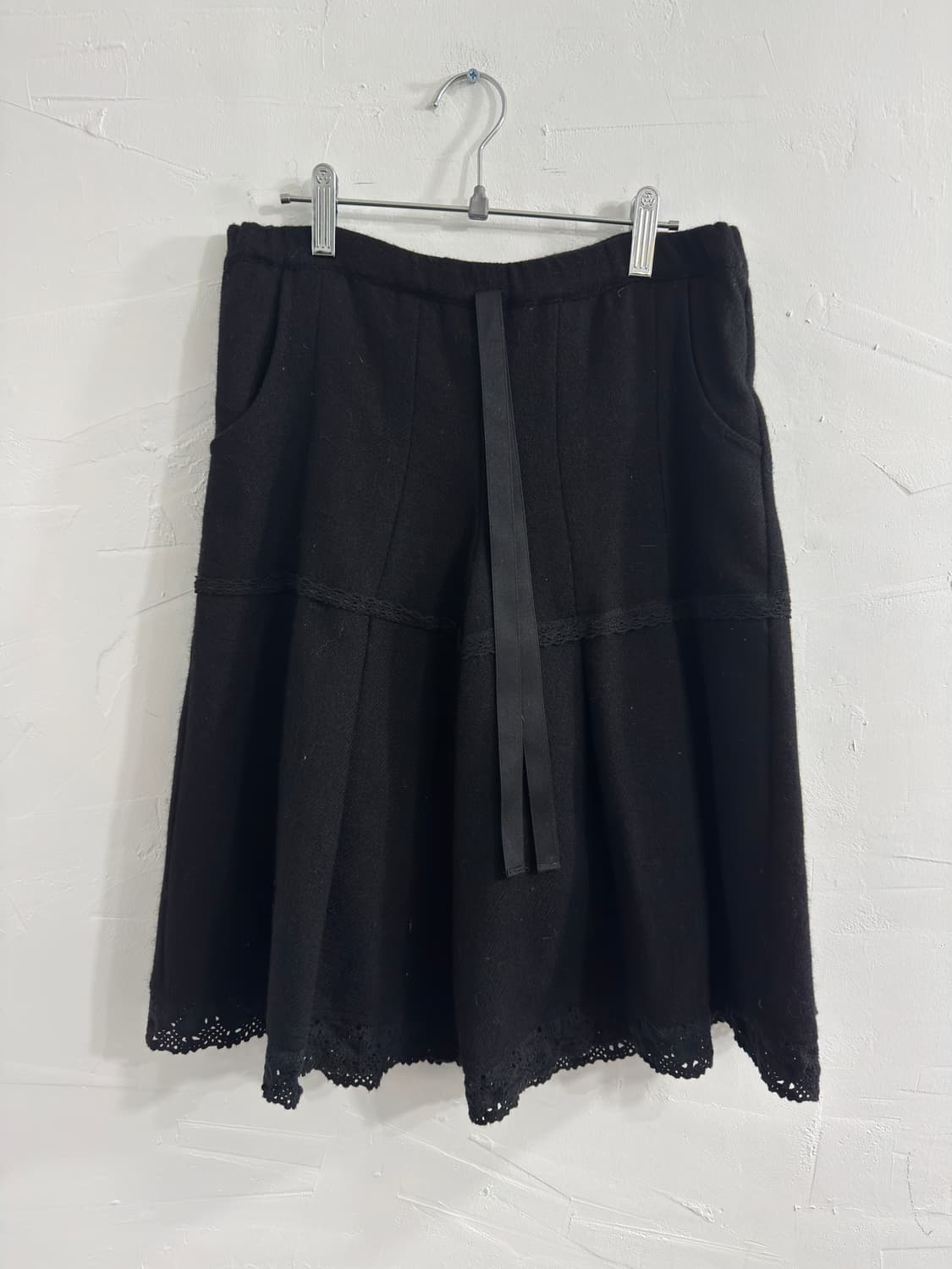 A can B wool lace half pants 상품이미지1