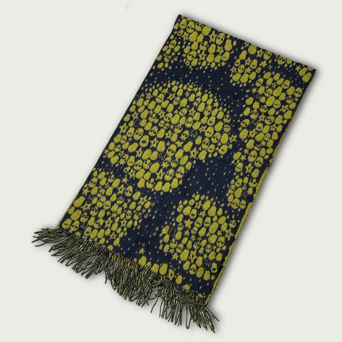 시스템 스컬 숄 머플러 상품이미지3