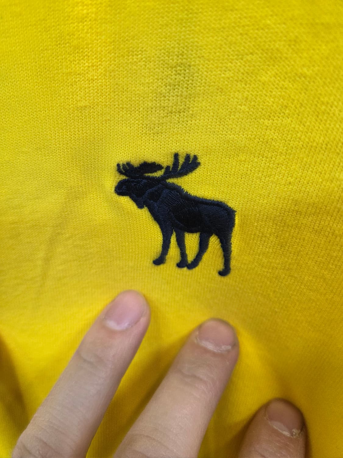 아베크롬비 무스 자수로고 머슬핏 롱슬리브 긴팔 L 상품이미지4