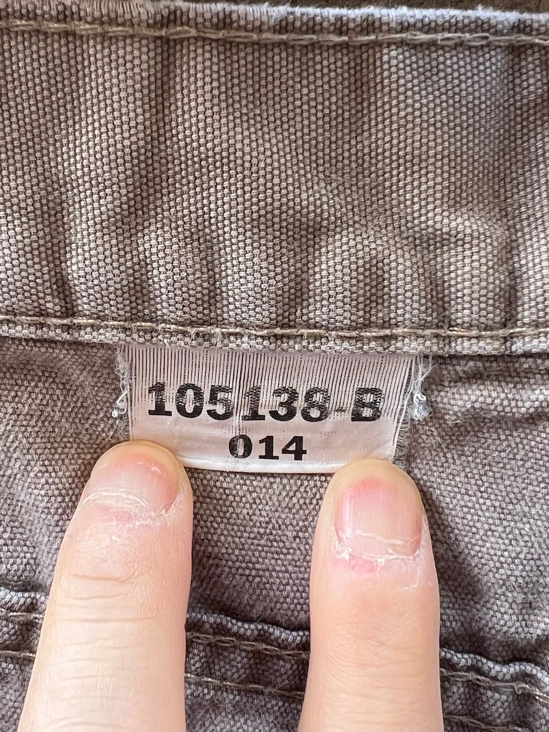 [36] 칼하트 105138 싱글니 카펜터 팬츠 페인트 워크웨어 상품이미지9