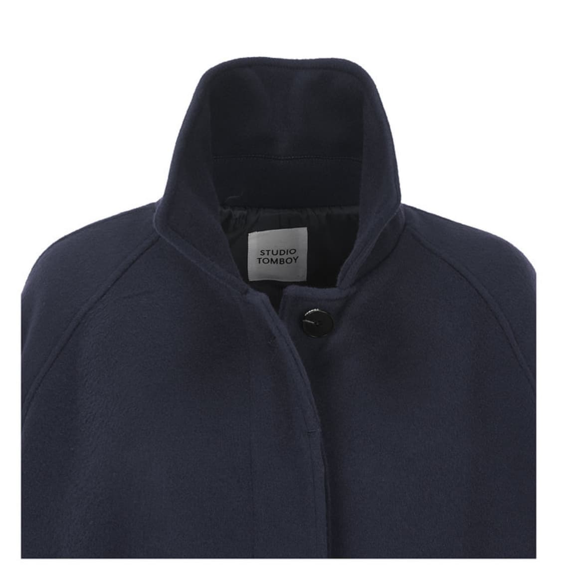 [Studio Tomboy]스튜디오톰보이 와이카라 히든버트코트(네이비) 상품이미지4