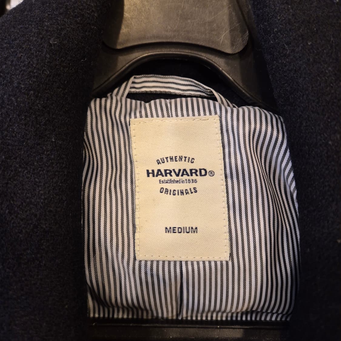 여성-M 네이비 울 P코트  상품이미지3