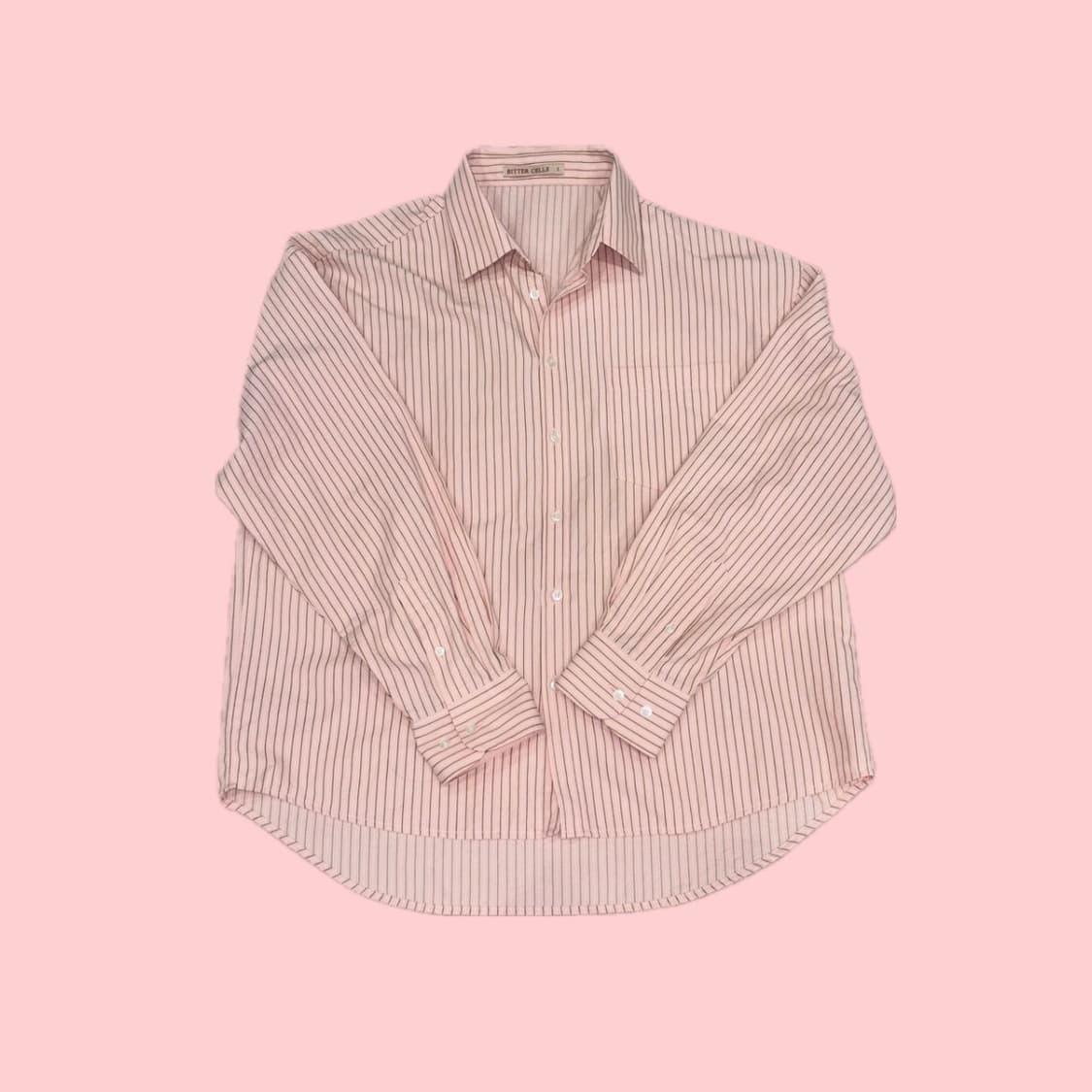 비터쉘즈 스프라이트 올리브 코랄 셔츠 상품이미지1