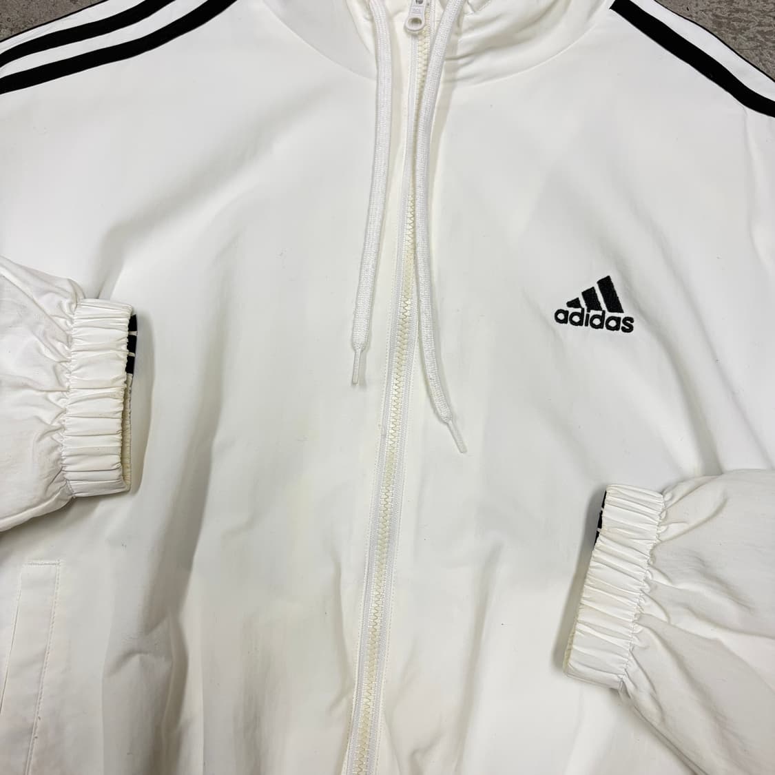 아디다스 화이트 바람막이[2404] 상품이미지5