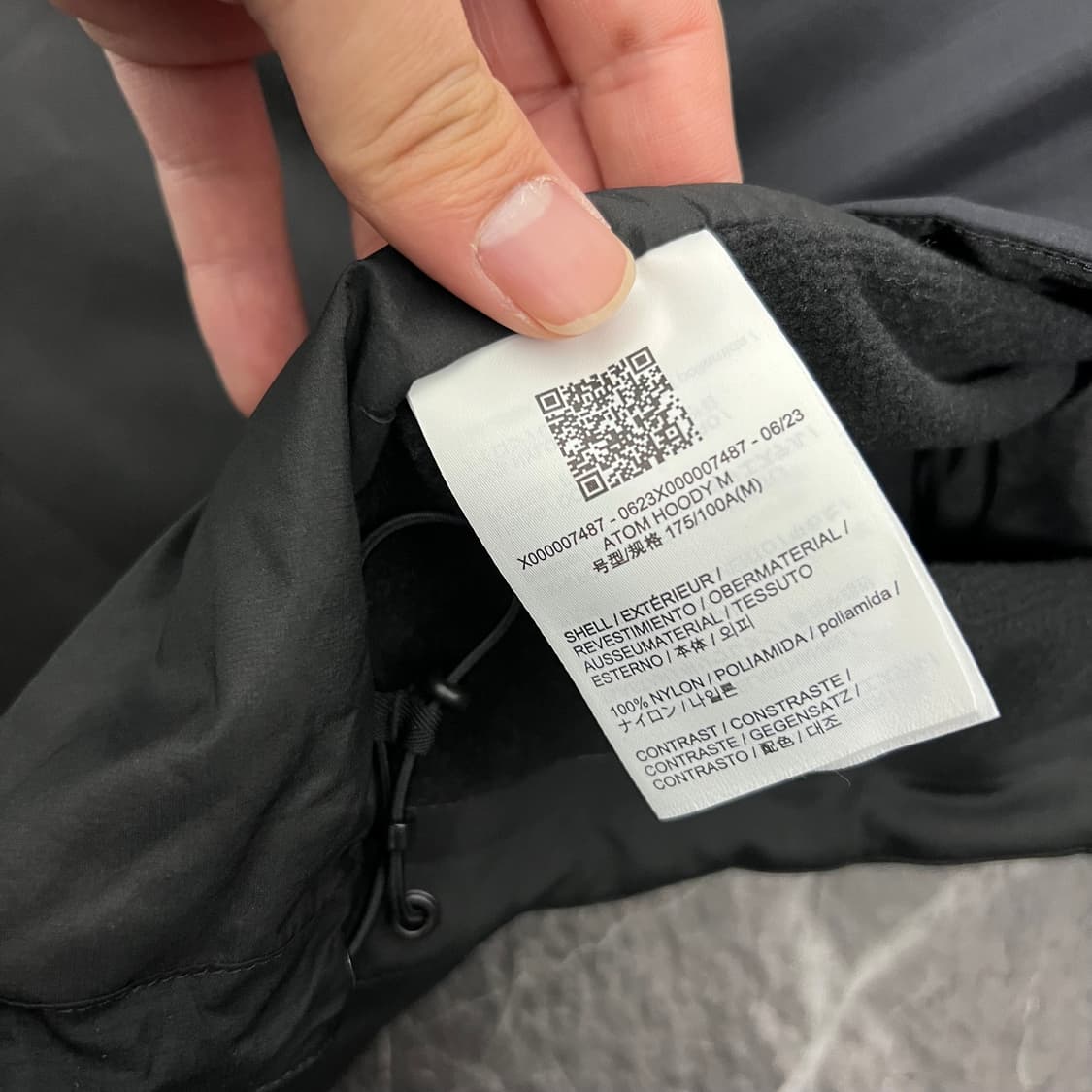 아크테릭스 23AW 아톰 후디 자켓 상품이미지6