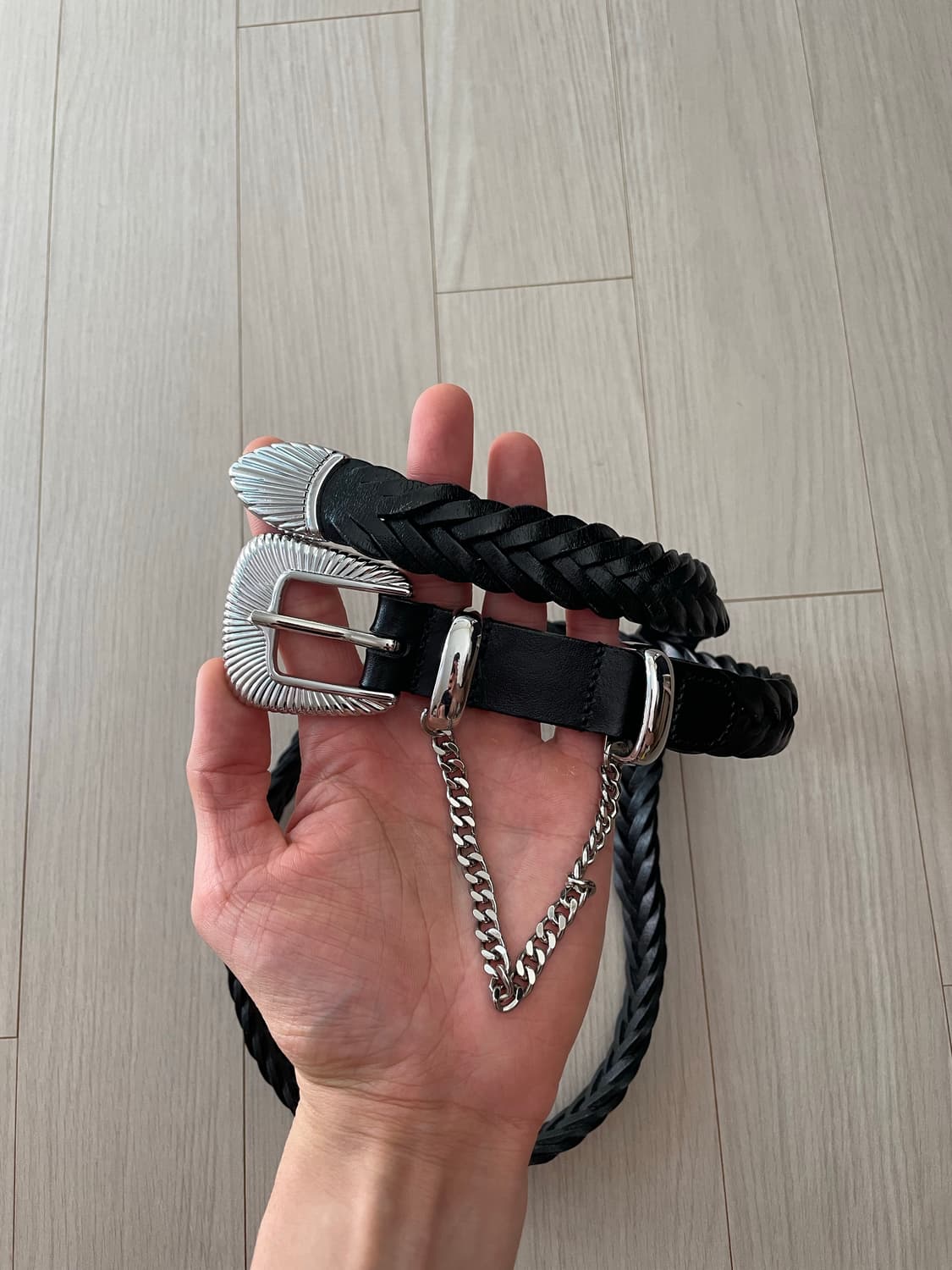 jieda 웨스턴 벨트 상품이미지1