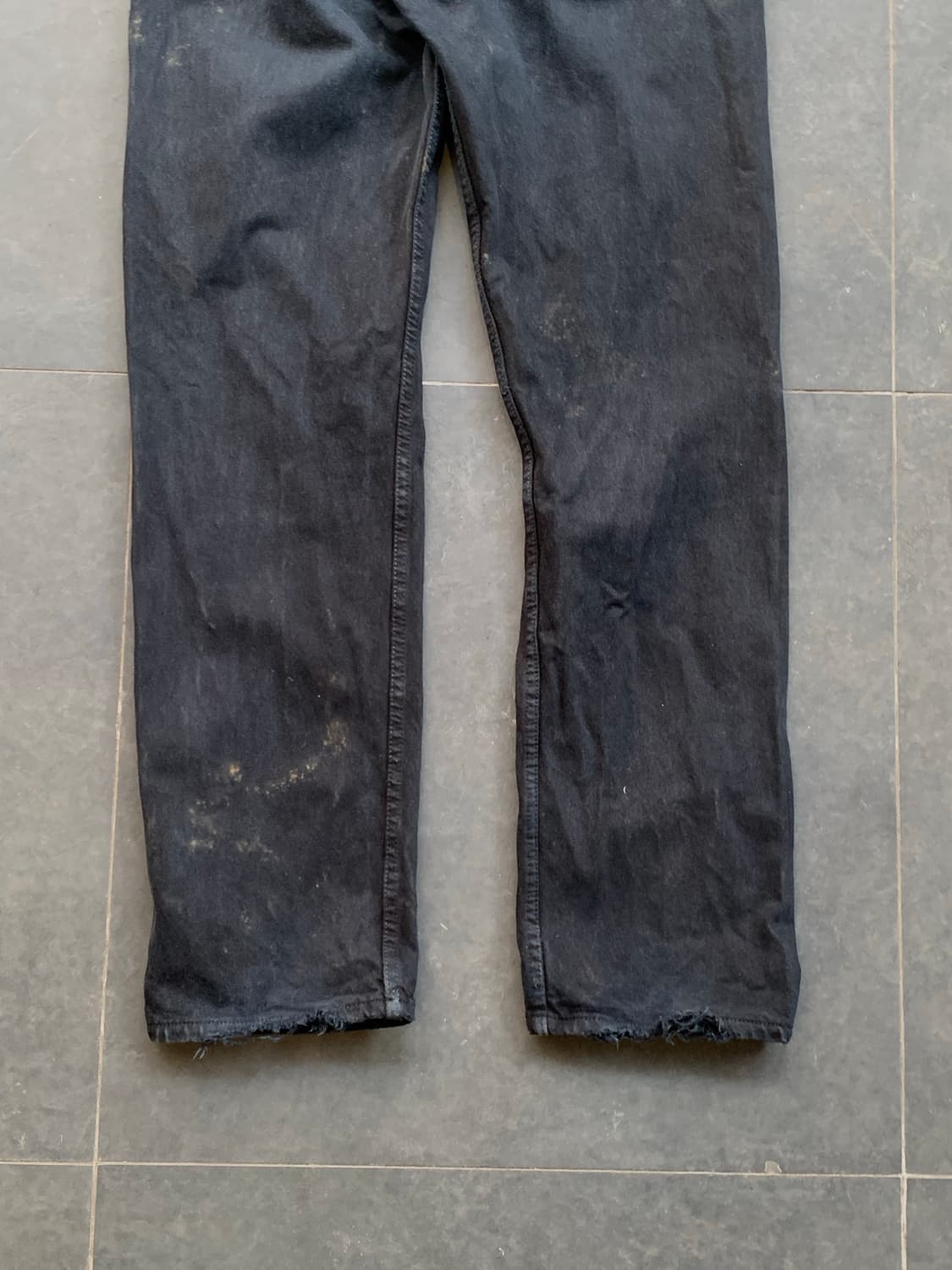 90s 리바이스 501 블랙 데님팬츠 36X34 상품이미지9