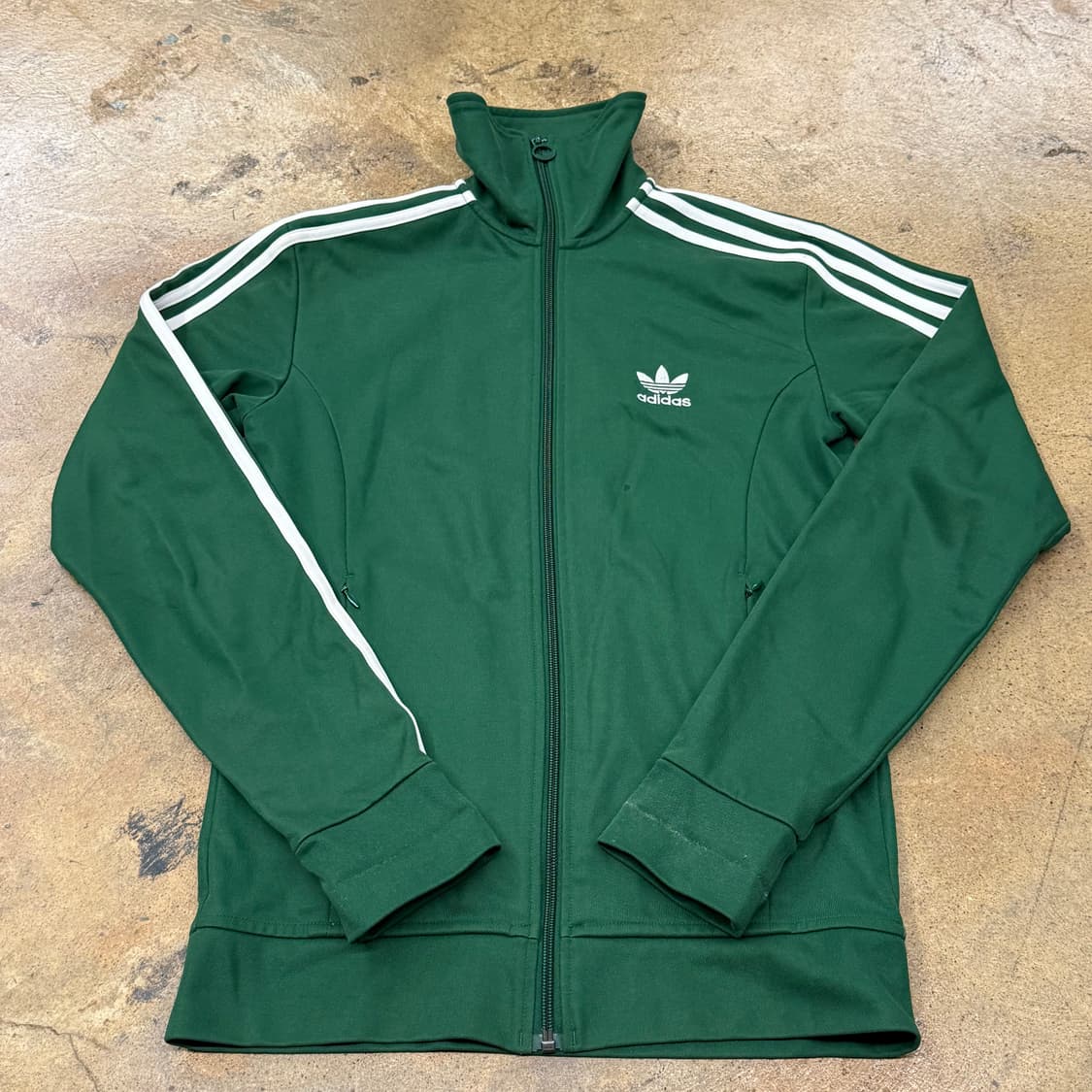 [정품/90] 아디다스 삼선 트랙탑 그린 저지 b17 상품이미지2