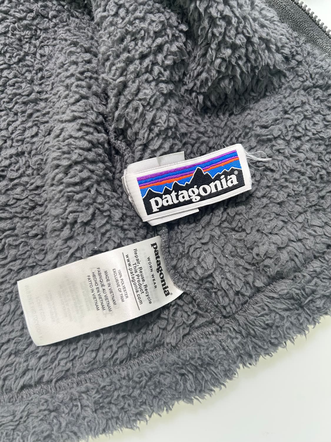 파타고니아 키즈 곰돌이 플리스 자켓(3-6m/80) 상품이미지5