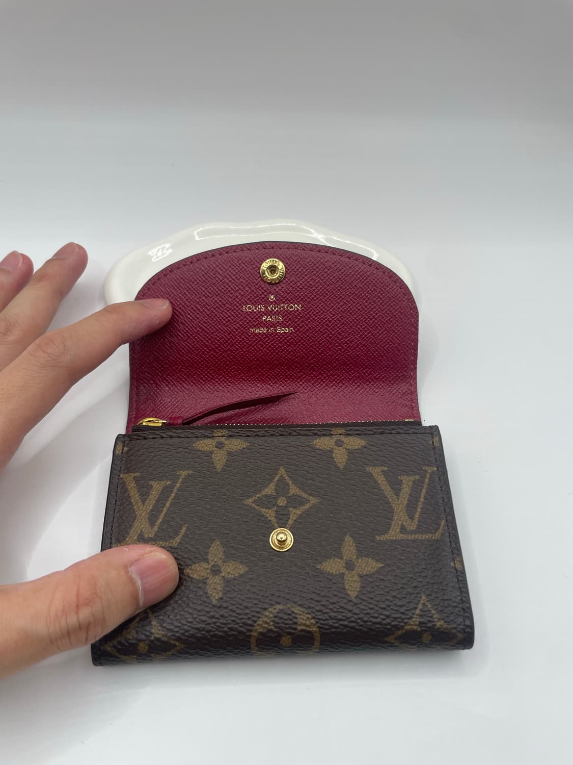 루이비통 모노그램 로잘리 코인 퍼스 카드지갑 상품이미지4