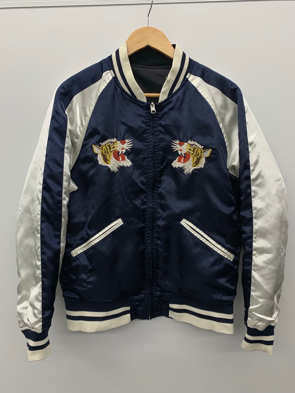 재패니즈 리버시블 네이비 스카쟌 상품이미지2