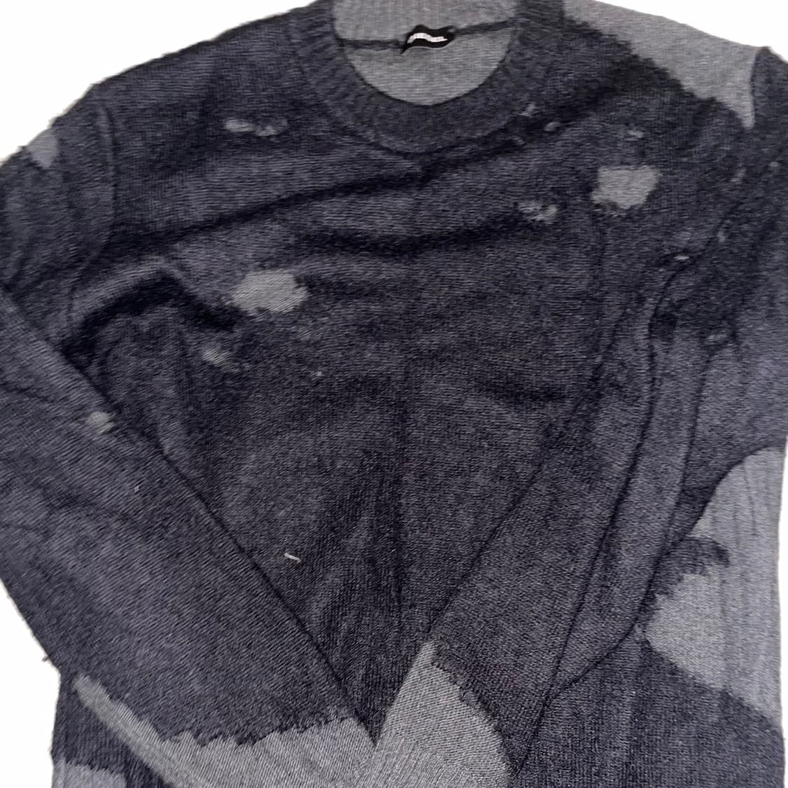 DIESEL demaged knit / 디젤 데미지 니트 상품이미지1
