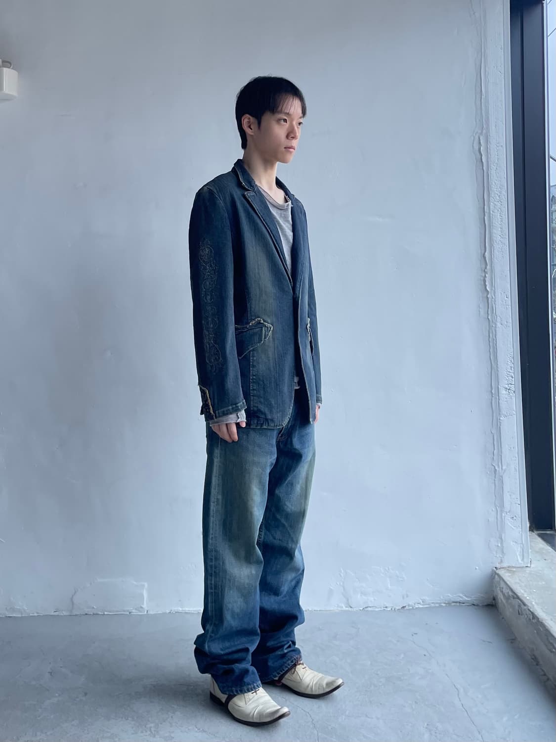 토네이도마트 웨스턴 데님 자켓 상품이미지2