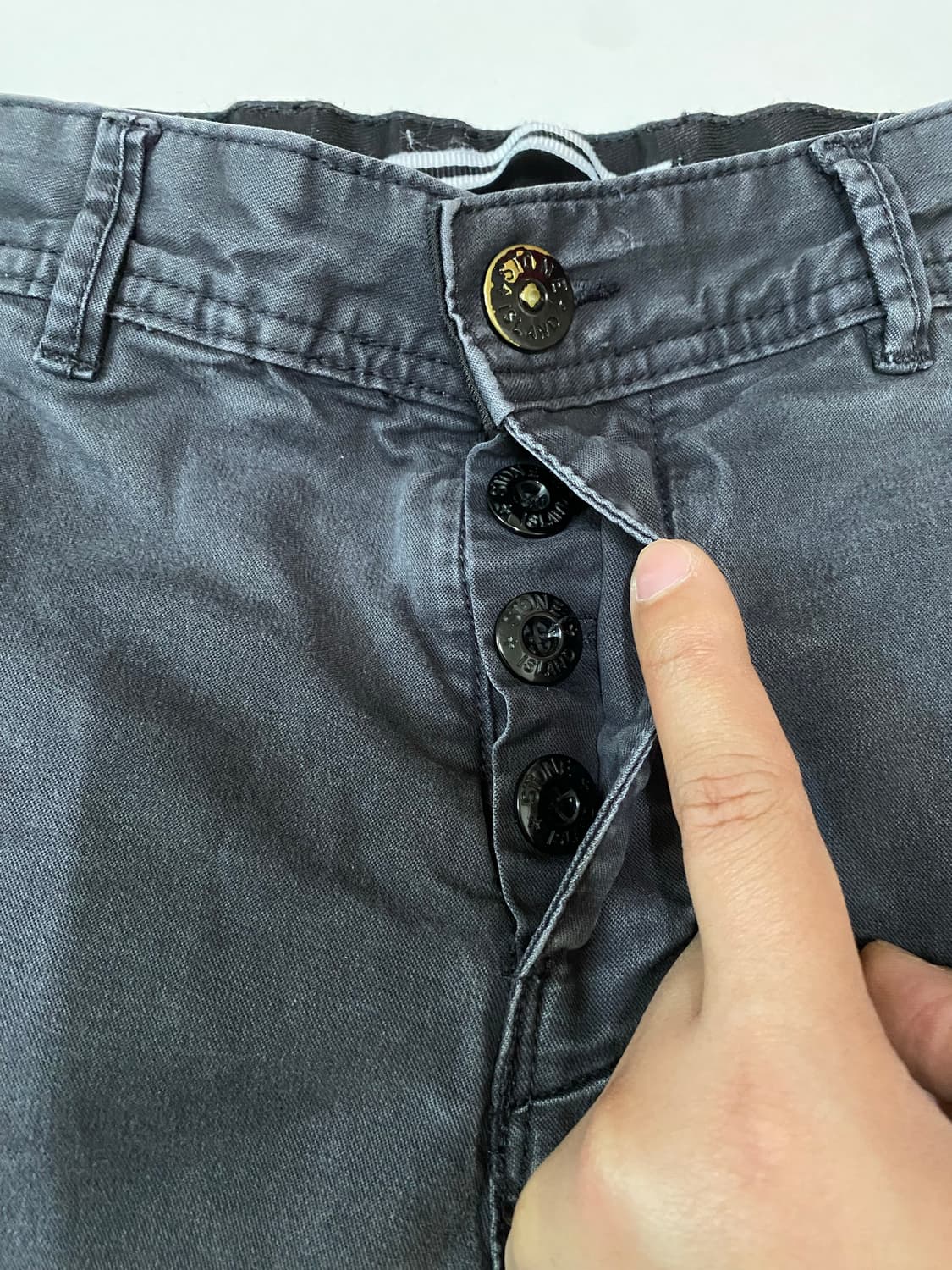 스톤아일랜드 블랙 팬츠 W30 상품이미지3