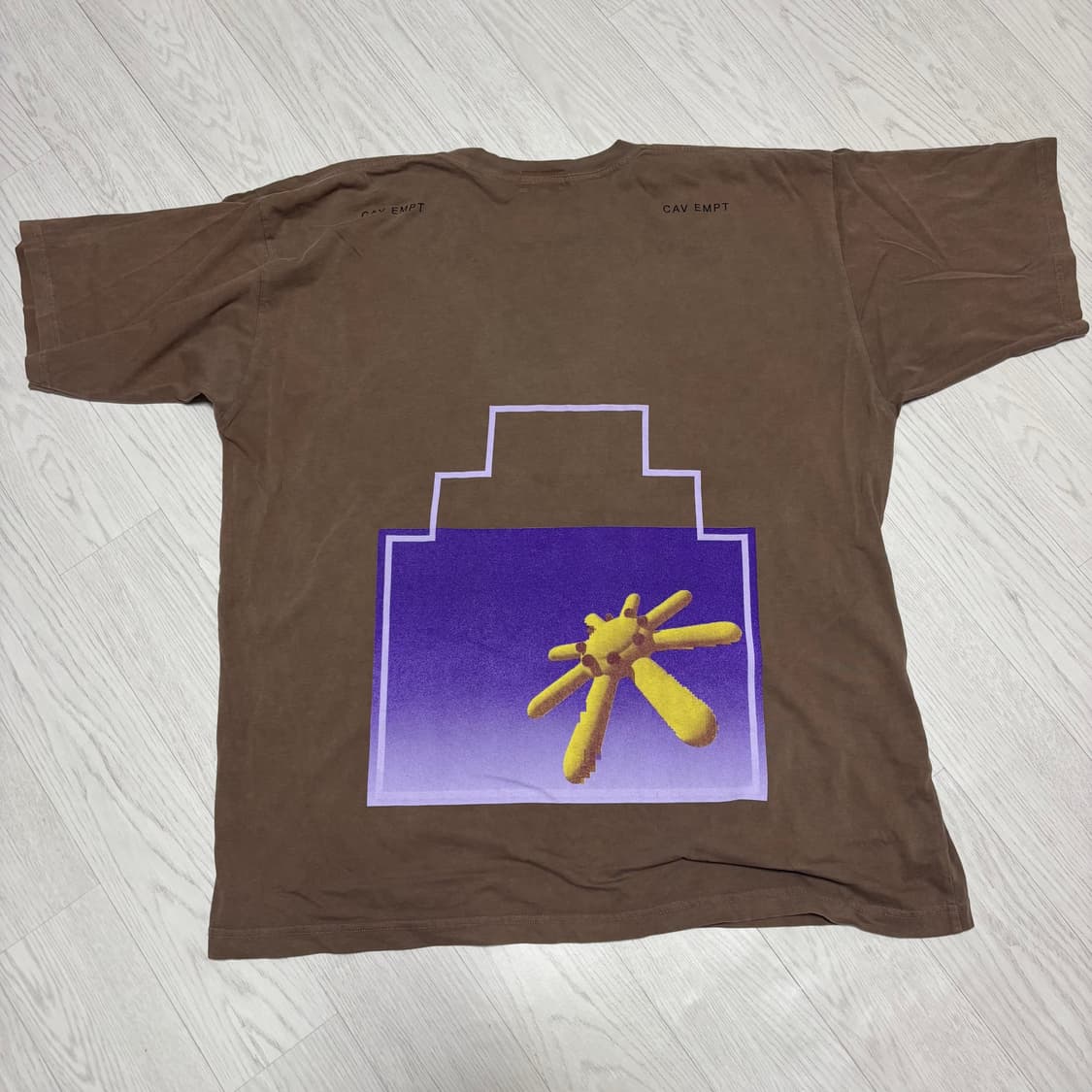 [카브엠트] 오버다이 빅 티셔츠 (XL) 상품이미지3