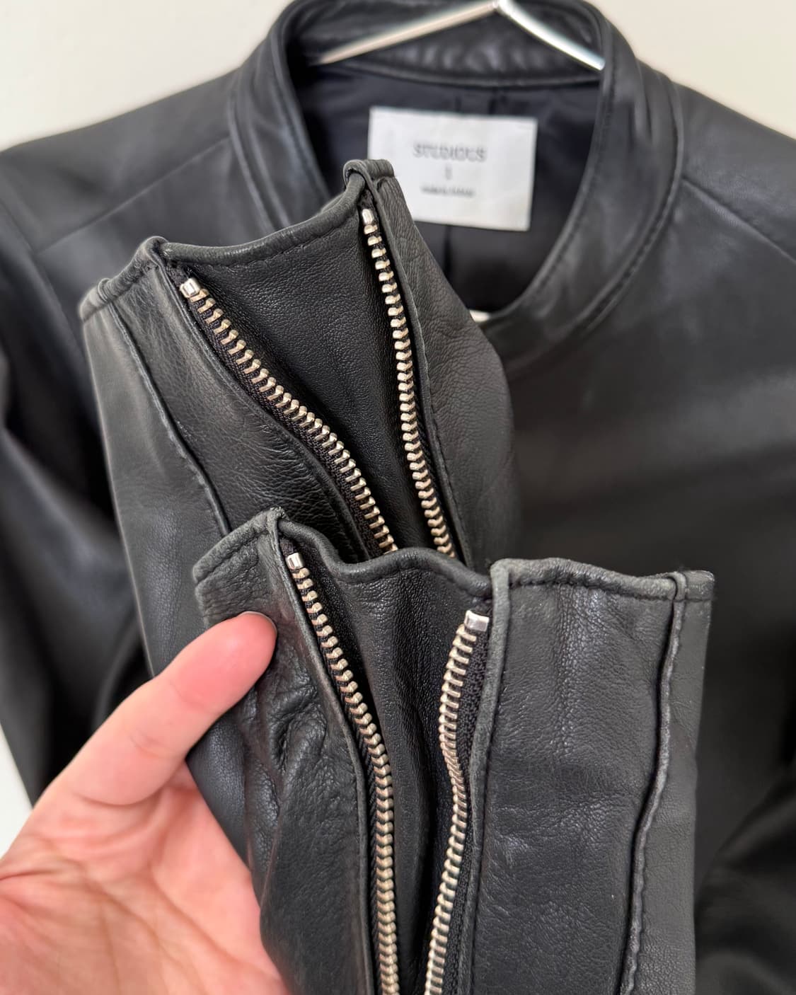 Studious 양가죽 자켓 상품이미지5