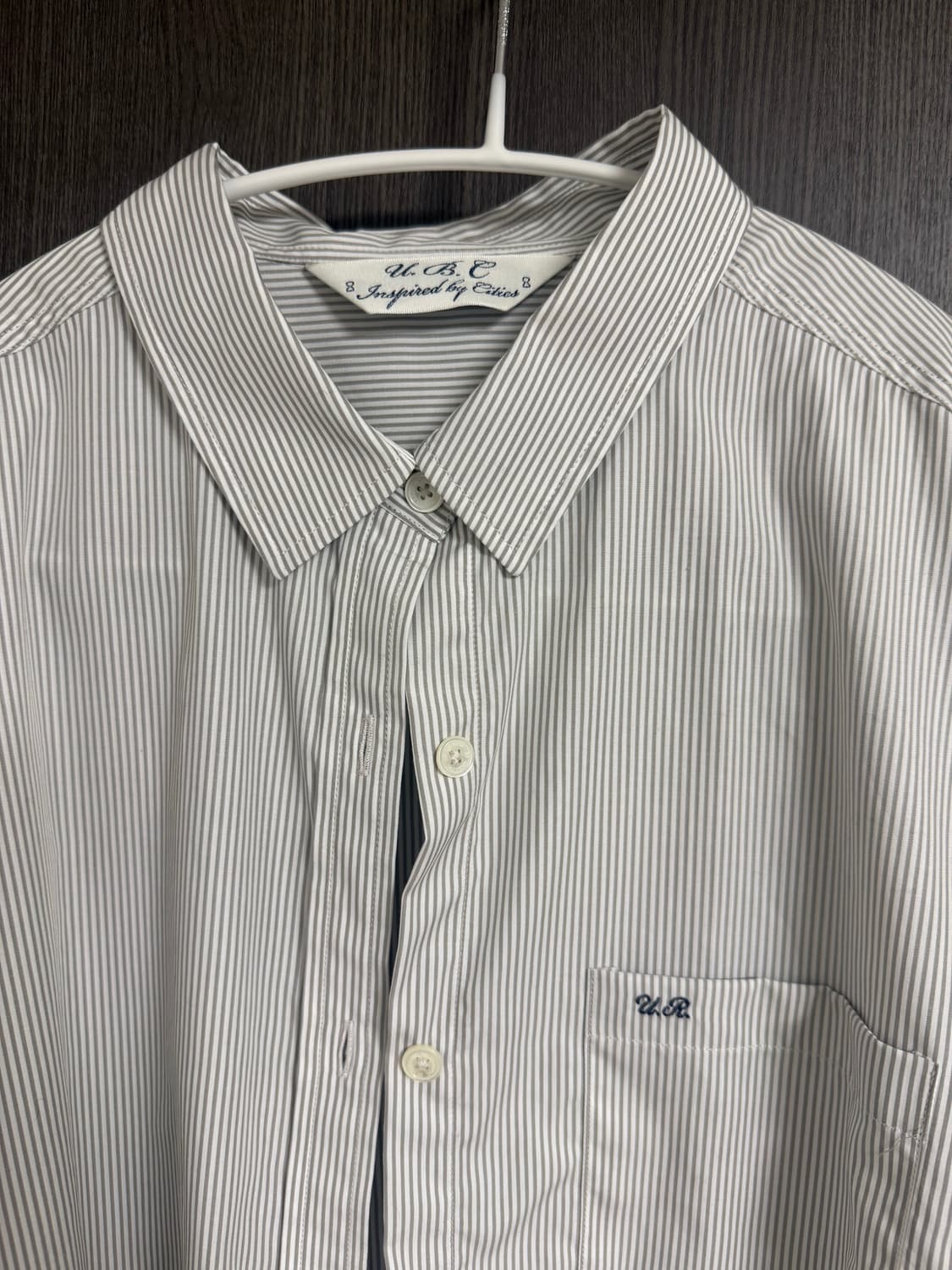 URBANIC 얼바닉30 버치스트라이프 셔츠 상품이미지4