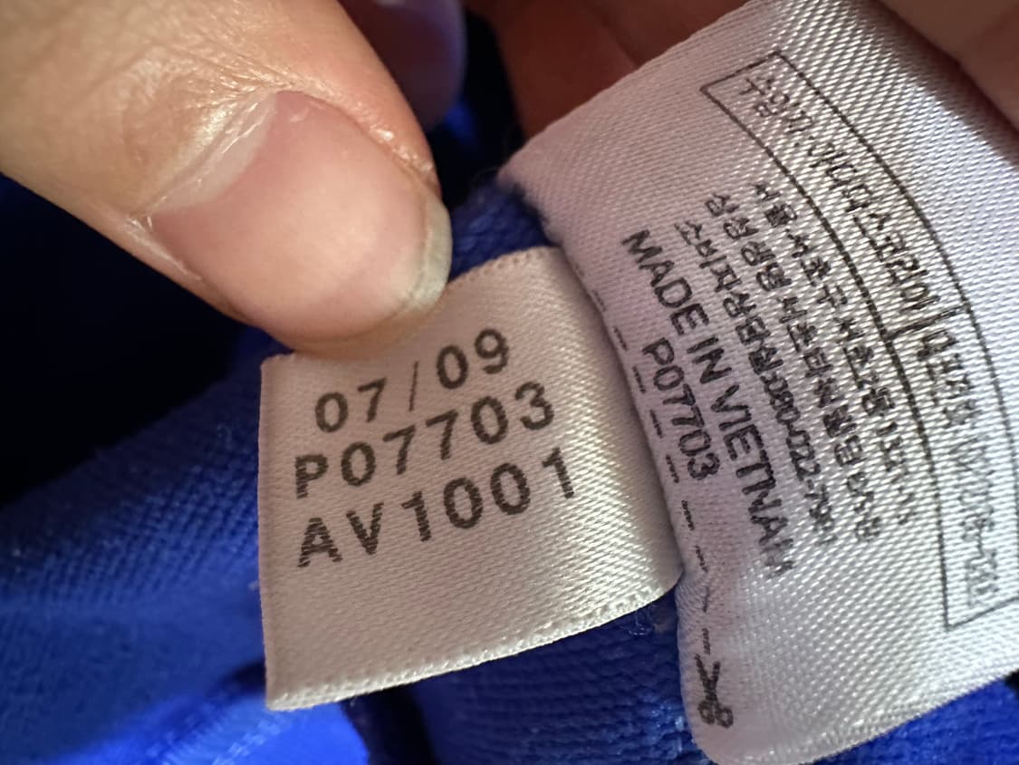 아디다스져지 아디다스 첼시 블루 트랙탑 대장져지 아디다스첼시 집업 삼선 상품이미지8