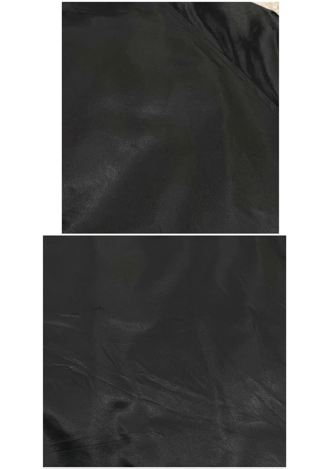 엠엘비 디트로이트 타이거즈 새틴 바시티 자켓 블랙 100 #csz2676 상품이미지8