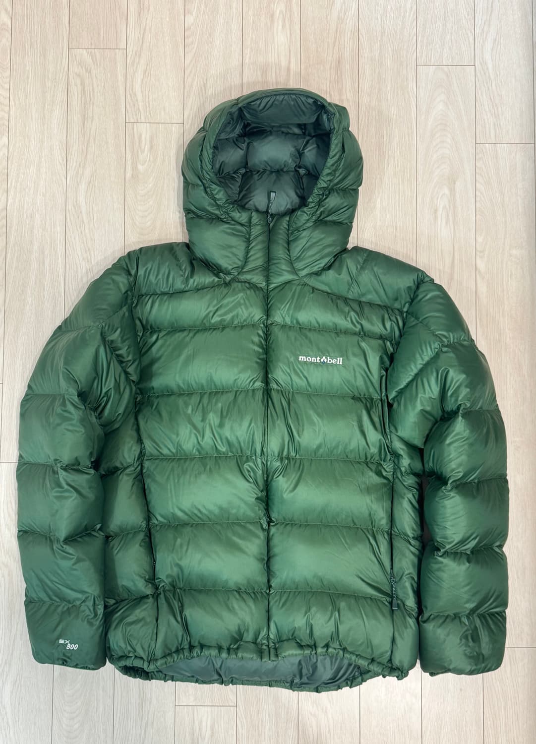 몽벨 알파인 라이트 다운 그린 XL 상품이미지1