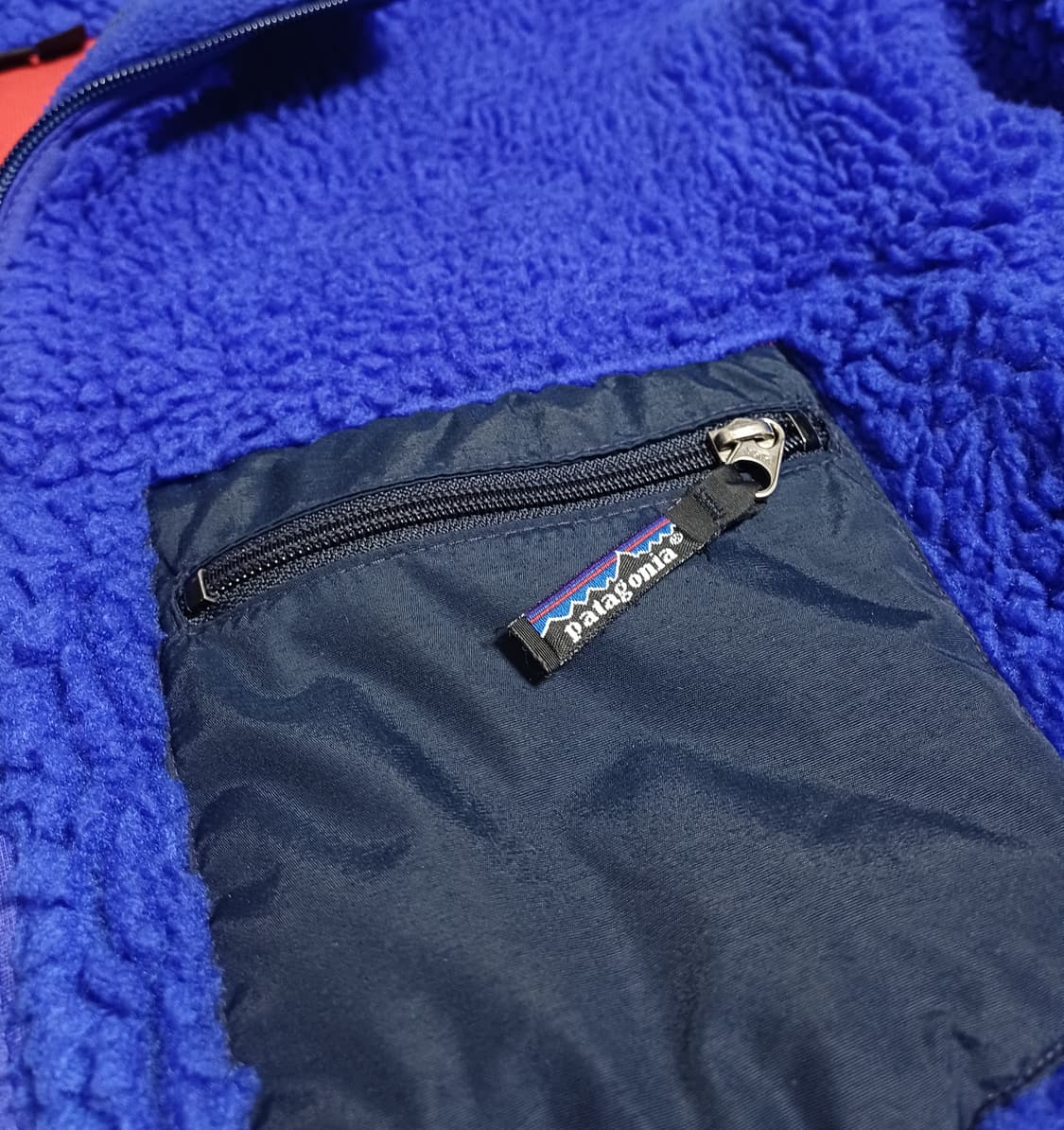 🇺🇸 파타고니아 딥파일 가디건 - 코발트 블루 상품이미지6