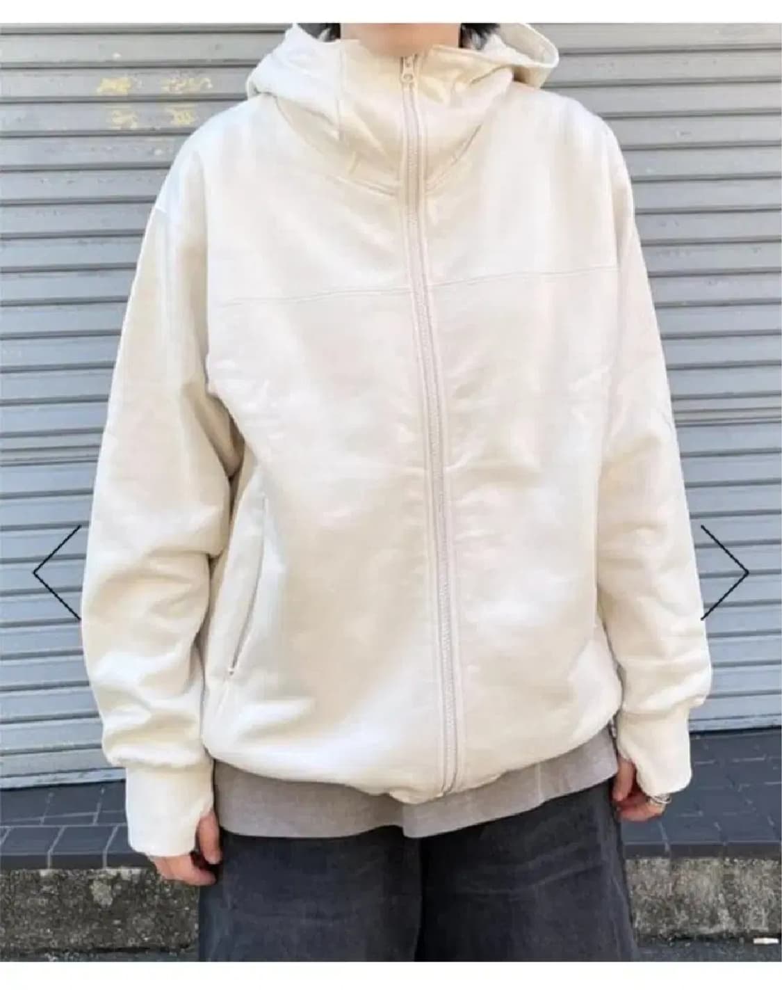 빔즈 스웻 후드 집업 L 상품이미지3