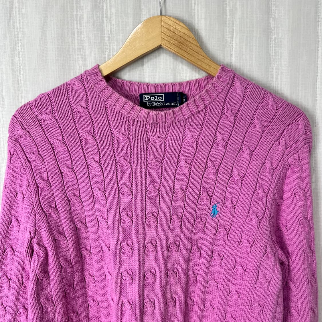 폴로랄프로렌 꽈배기니트(여M~L) 상품이미지2