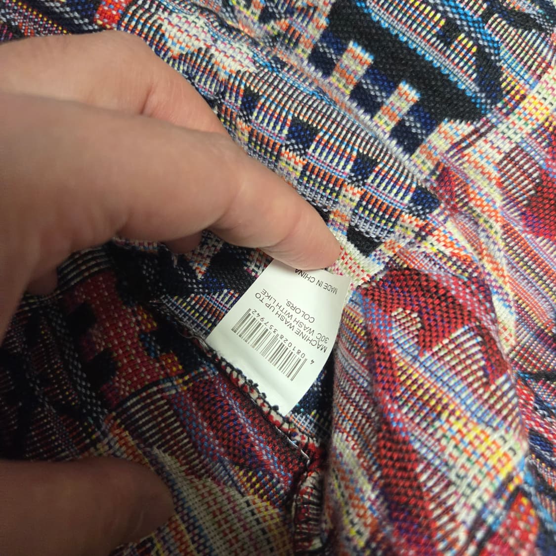 Japan Vintage 자가드 나바호 자켓 S-M 상품이미지4