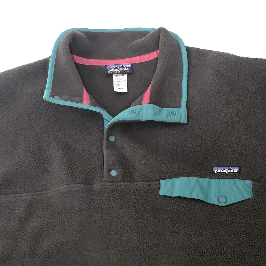 [L] 파타고니아 신칠라 스냅티 다크 브라운 상품이미지4