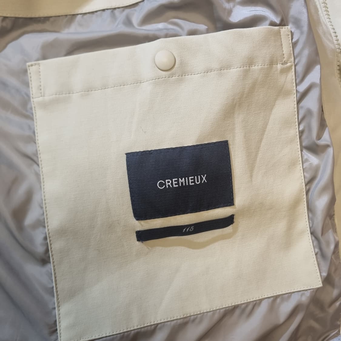 크레뮤 CREMIEUX 남성 오리털 패딩 115사이즈 상품이미지8