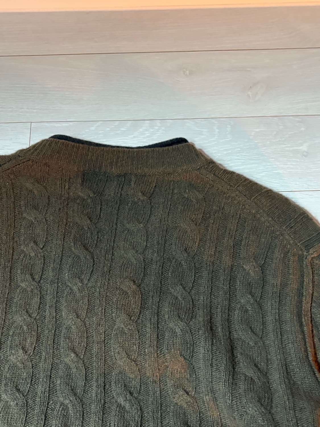 돌체앤가바나 레이어드넥 니트 상품이미지5