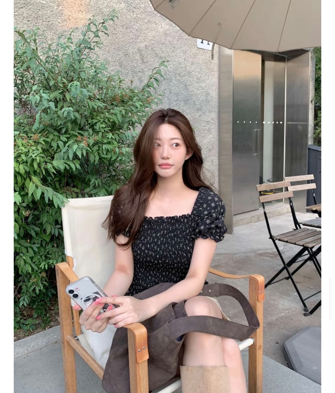 제니오 수지 스모크 블라우스 메이비베이비 상품이미지5