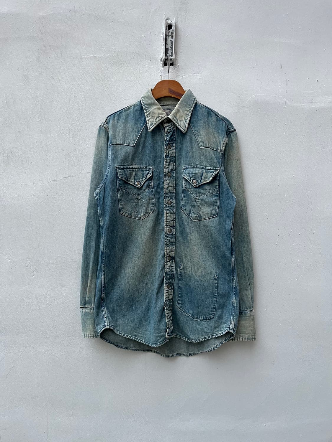 Blue Blue japan 데님셔츠  상품이미지1
