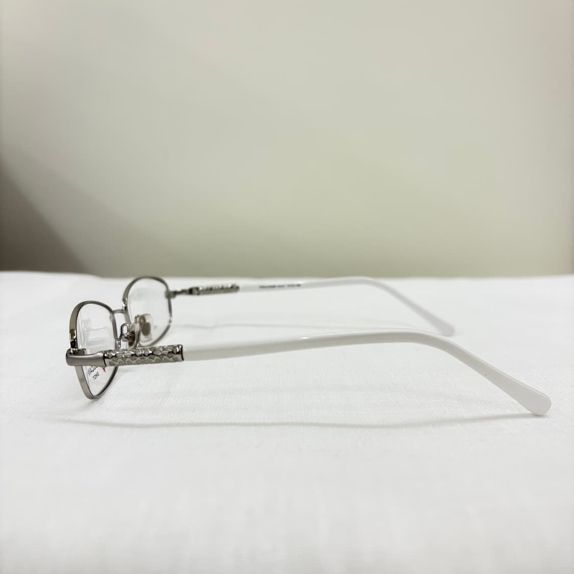 VULCAN 실버 사각 빈티지 안경 상품이미지3