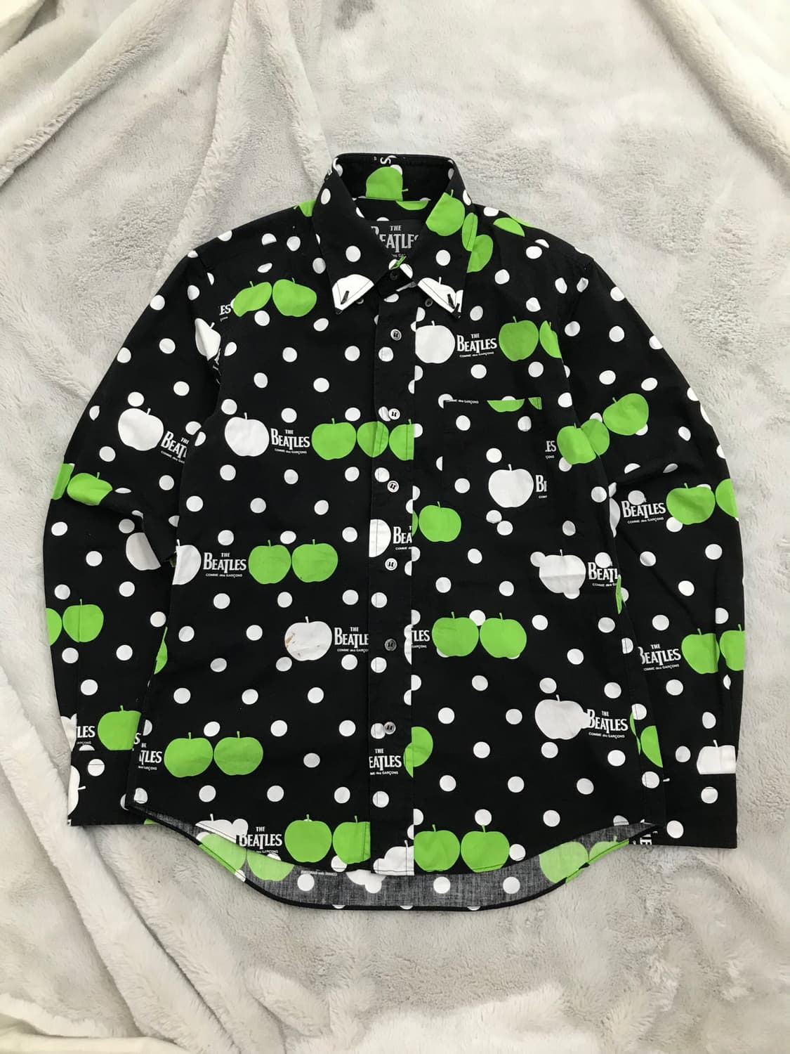  🍏 꼼데가르송 X 비틀즈 애플&도트 셔츠 🍏 상품이미지7