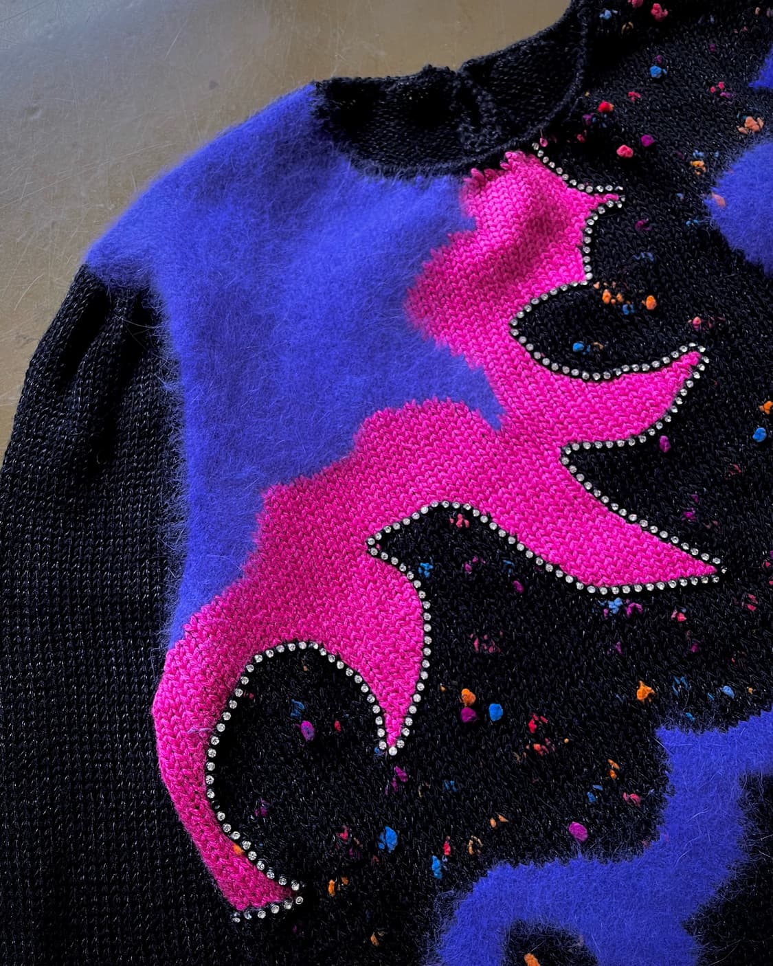 1980-90s R.O.C. Old 3D Tribal Knit 상품이미지4