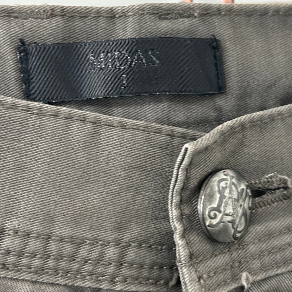 Midas 멀티지퍼 본디지 부츠컷 카고 팬츠 상품이미지10